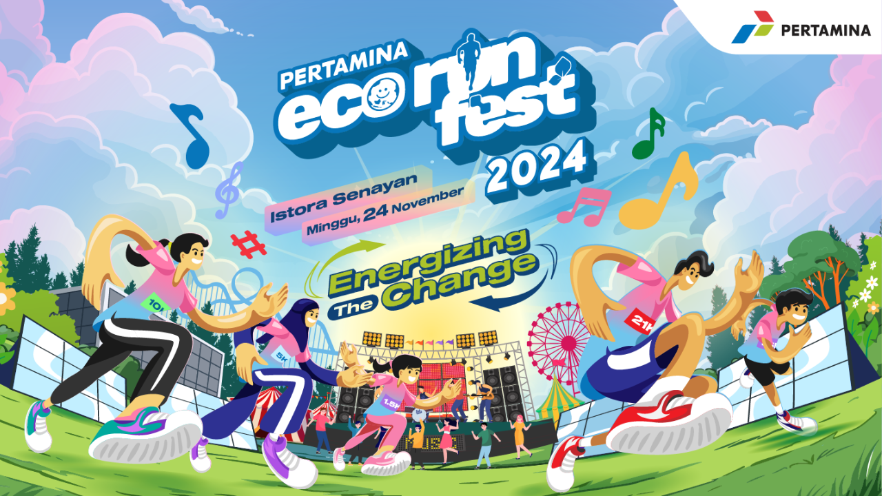 Pertamina Eco Run 2024 di Istora Senayan: Jadwal, Link Registrasi, dan Line Up