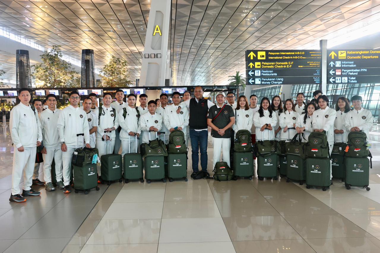 Tim Bulu Tangkis Indonesia Terbang ke Thailand, Bawa Target Dua Emas SEA Games 2025