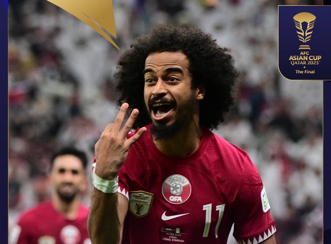 Final Piala Asia 2023: Yordania vs Qatar 1-3, Akram Afif Hattrick Lewat Tiga Penalti