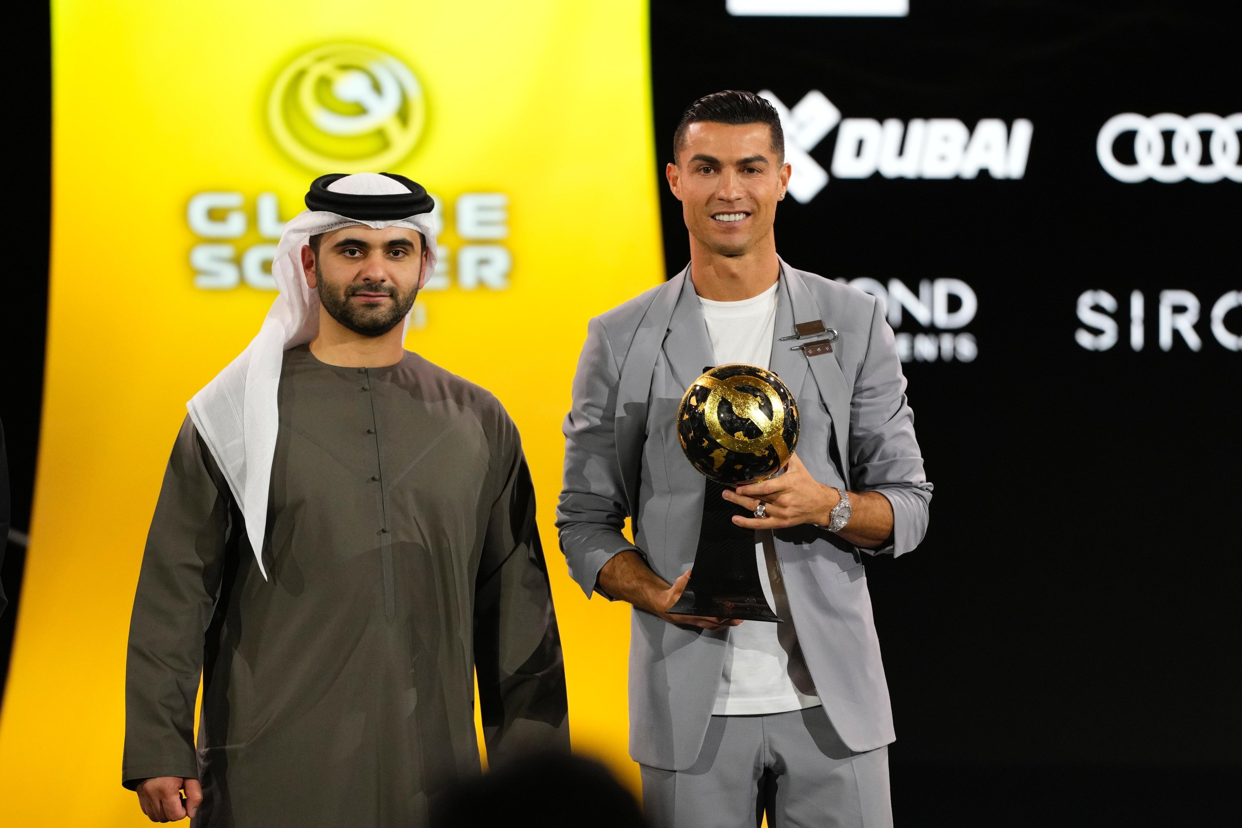 Terima Globe Soccer Awards 2024, Ronaldo Ungkapkan Ingin Puncak Klub dan Dukung Ruben Amorim di MU