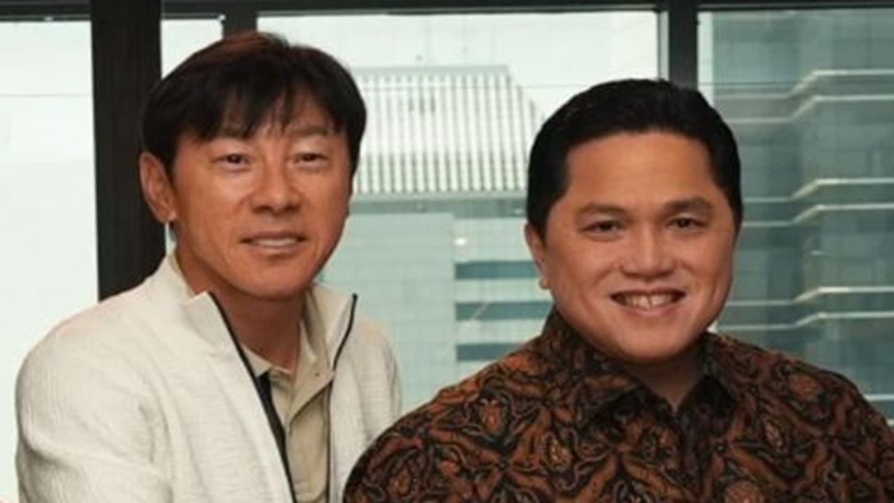 Timnas Indonesia Menang karena Takut Erick Thohir Mundur? Shin Tae-yong Jawab Begini