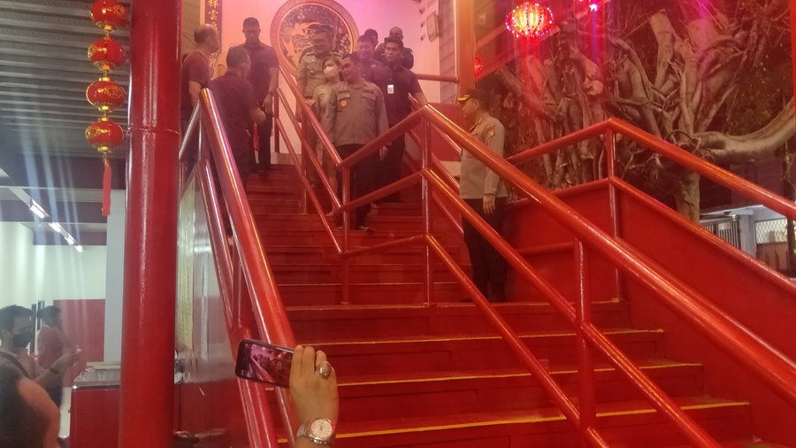 Kapolda Metro Jaya Pantau Langsung Peribadatan di Wihara Dharma Bakti
