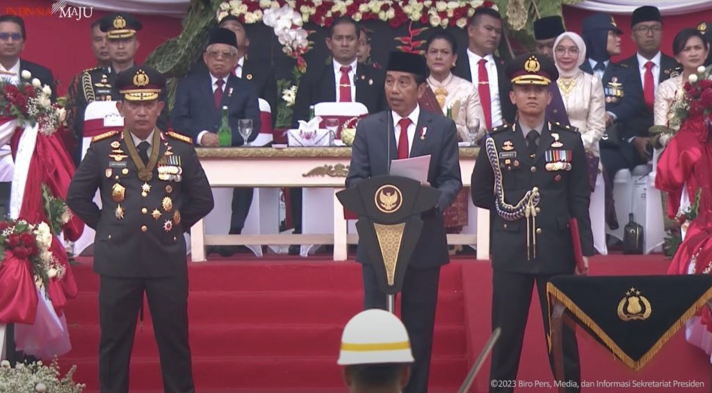 Tegas! Jokowi Minta Jangan Polri Salahgunakan Kekuatan, Jangan Tumpul ke Atas, Tajam ke Bawah