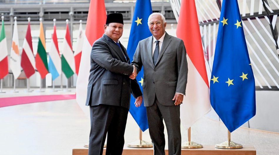 Pertemuan Bersejarah: Prabowo dan Presiden Dewan Eropa Sepakati Kemajuan IEU–CEPA