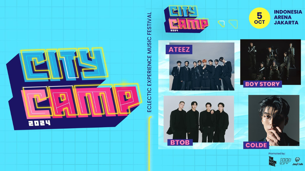 Line Up City Camp Indonesia di Indonesia Arena 5 Oktober 2024, Ada ATEEZ hingga BTOB