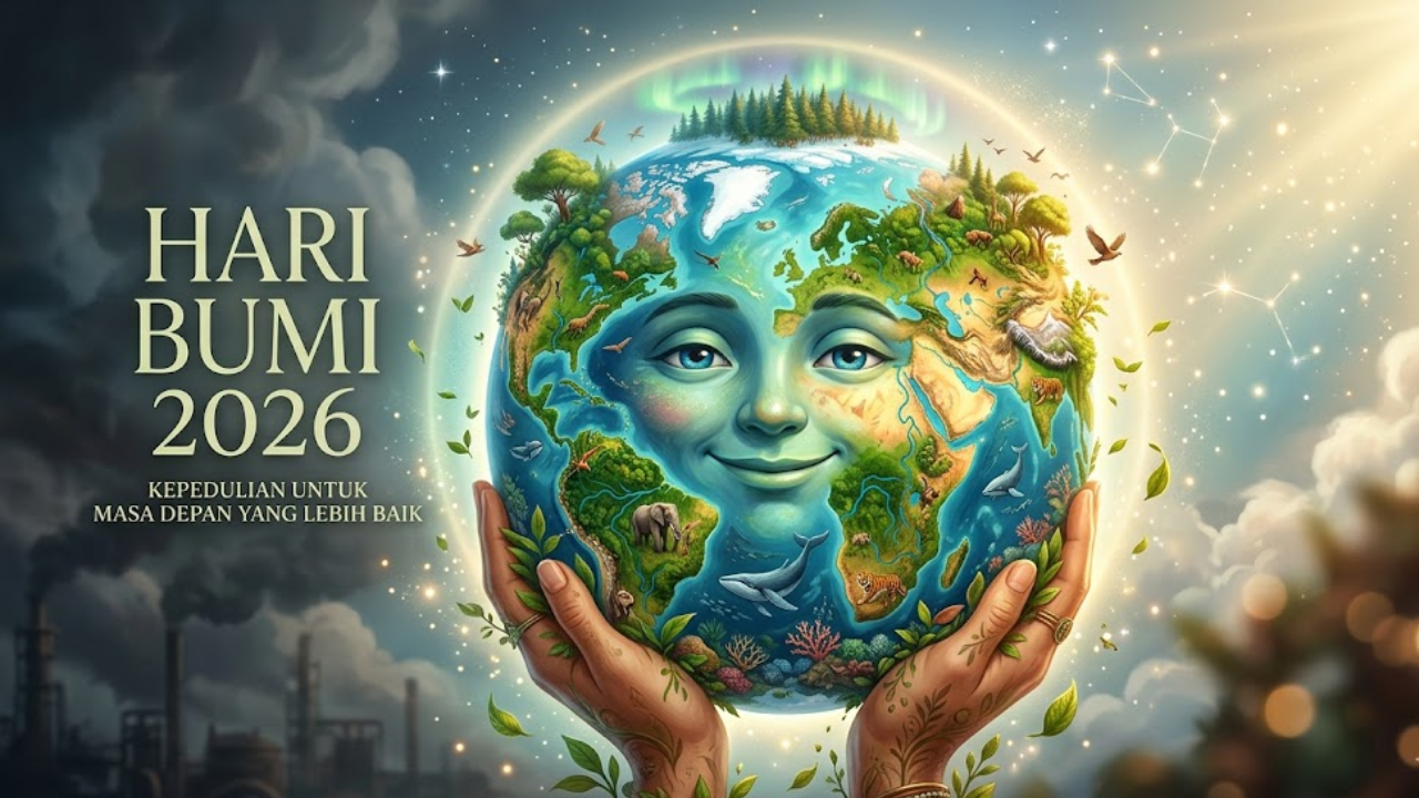 5 Prompt Gemini AI Edit Poster Hari Bumi 2026 Kreatif dan Ramah Lingkungan, Cuma Salin Teks Berikut Ini