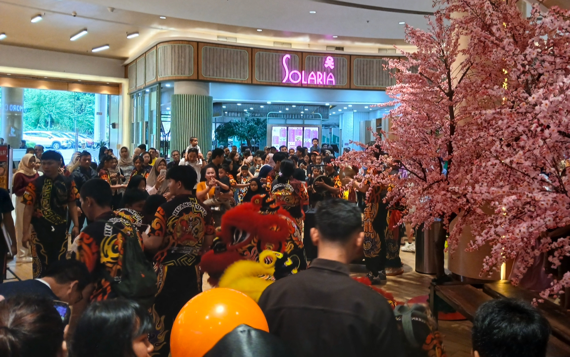 Barongsai hingga Promo Diskon, Persiapan Mall The Park Sawangan Sambut Imlek 2025