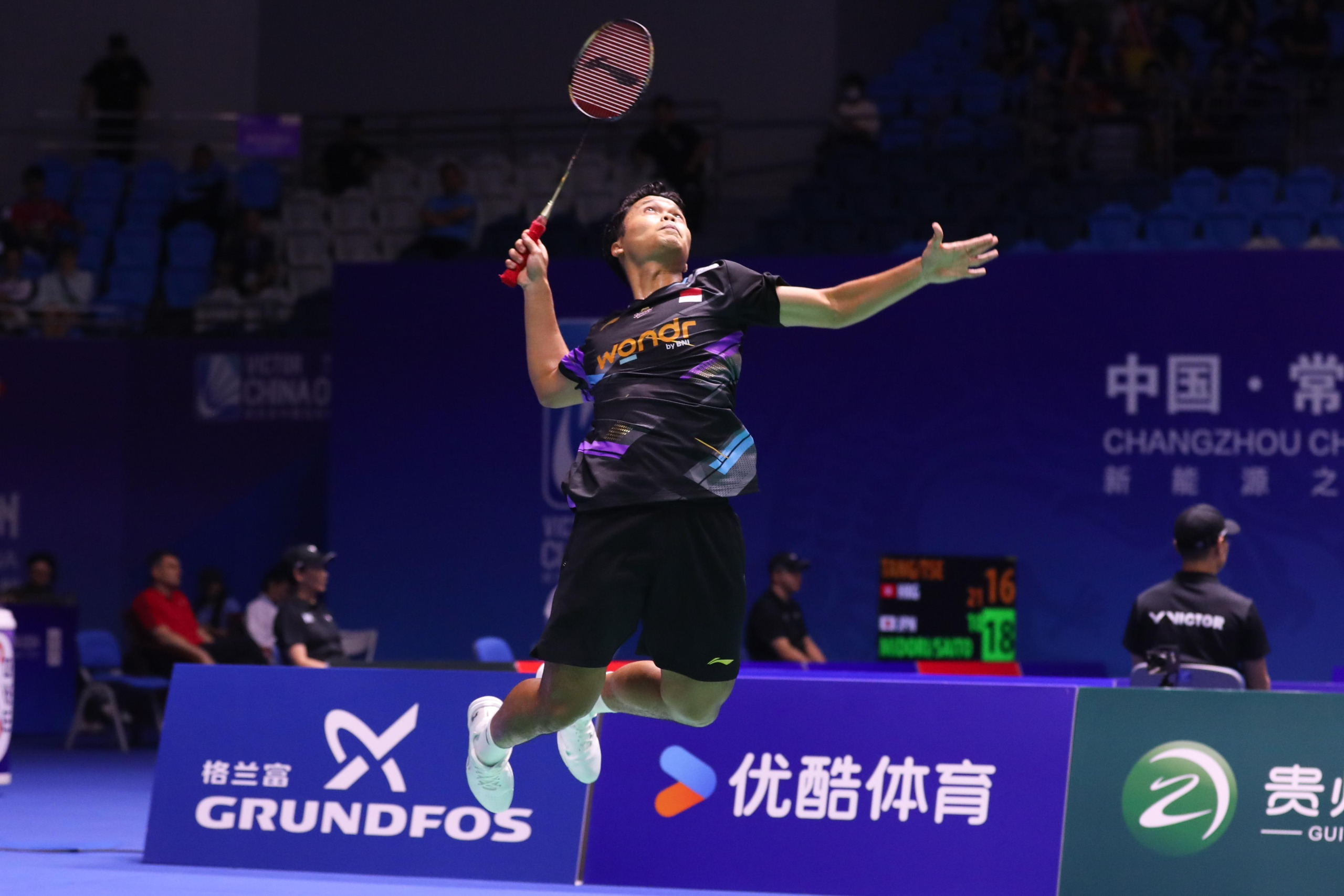 Anthony Ginting Menyala, Melaju ke Perempat Final China Open 2024