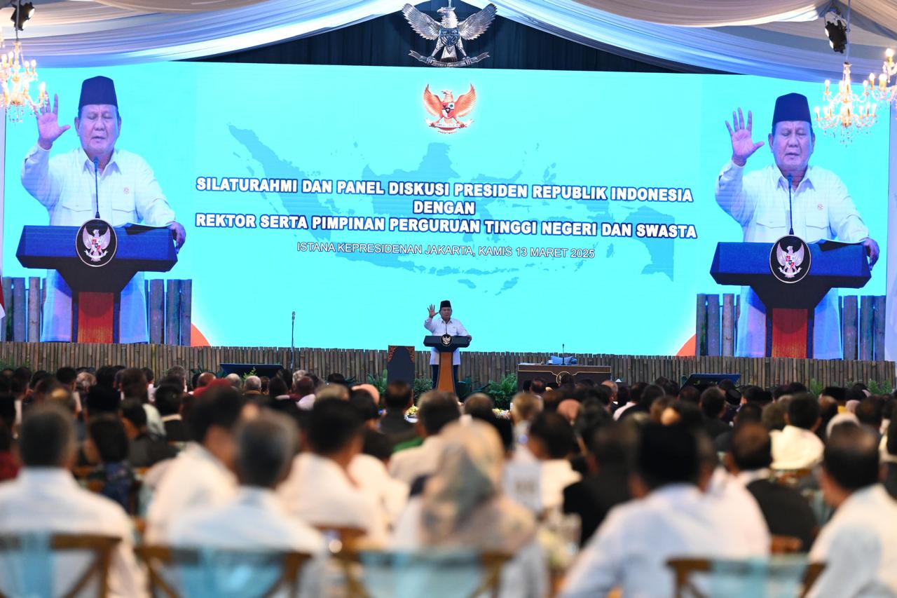 Rektor Perguruan Tinggi Diminta Prabowo Fokus Riset dan Pengembangan SDM Demi Sukseskan Program Pemerintah