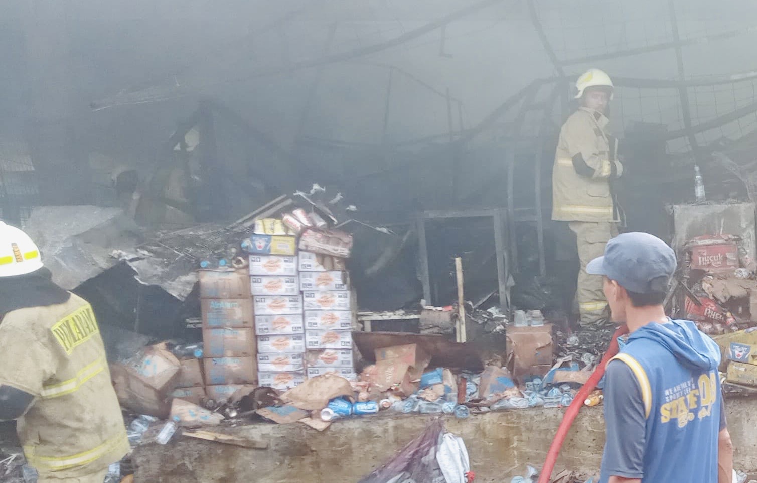 Kondisi Terkini Lokasi Kebakaran Pasar Induk Kramat Jati, BPBD DKI Ungkap Data Terbaru