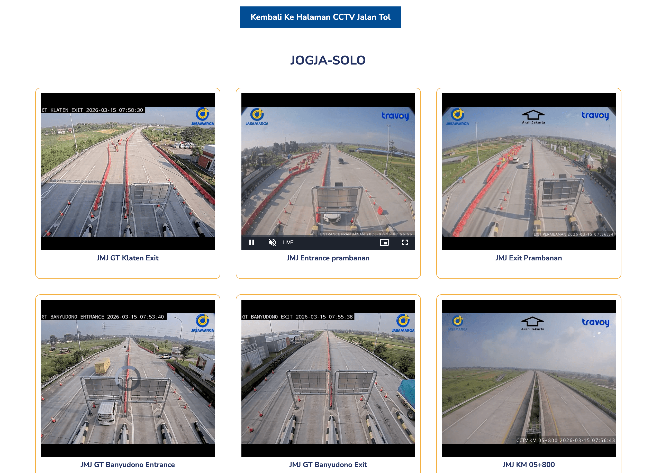 20 Link CCTV Jalan Tol Real Time 2026, Cek Kemacetan Cipali hingga Trans Jawa di Sini!