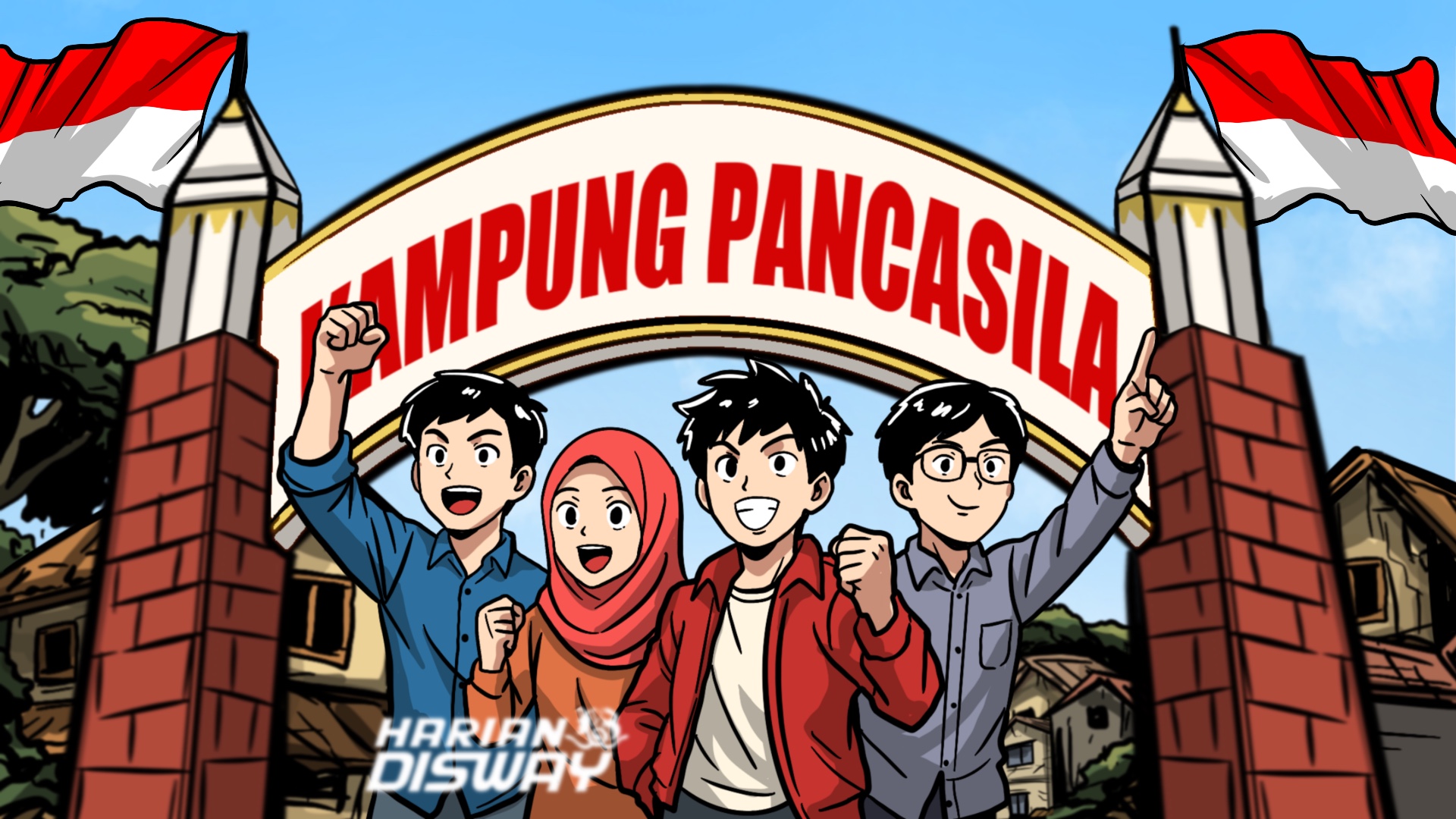 Kampung Pancasila, Wajah Humanis Surabaya Menuju Kota Global