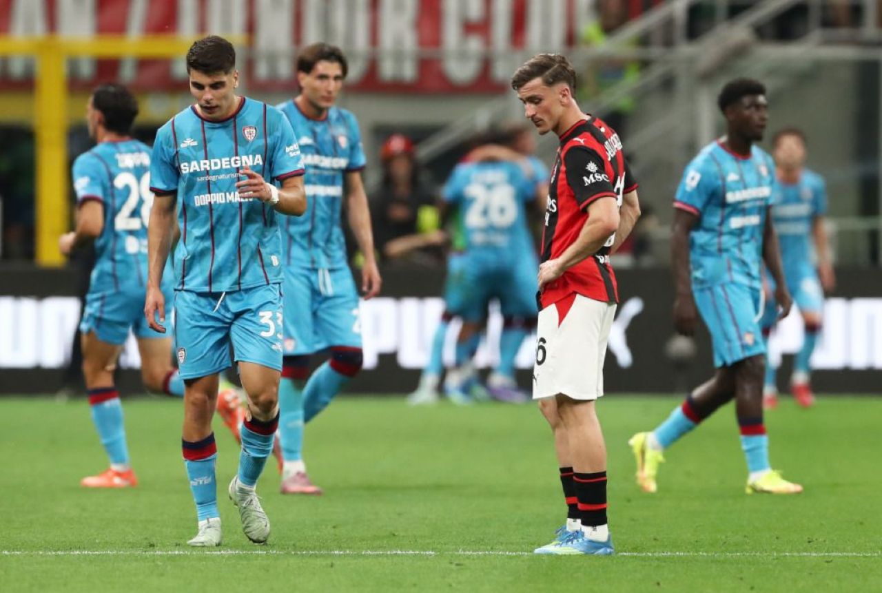 Rating Pemain AC Milan yang Dipermalukan Cagliari 1-2, Semua Lini Remedi