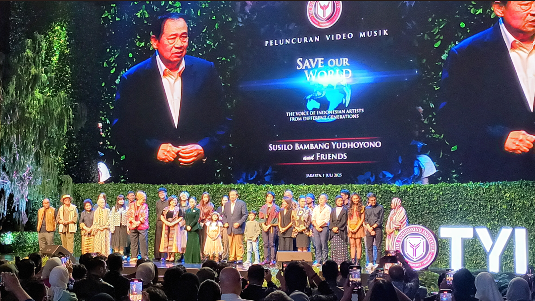SBY Luncurkan Video Musik Save Our World: Seruan Menyelamatkan Bumi Lewat Seni