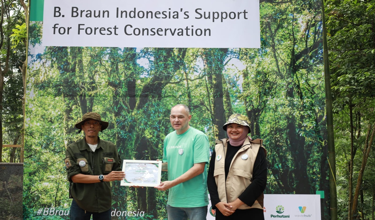 B. Braun Indonesia Tanam 500 Pohon di Pegunungan Sanggabuana, Dukung Konservasi Alam Nasional