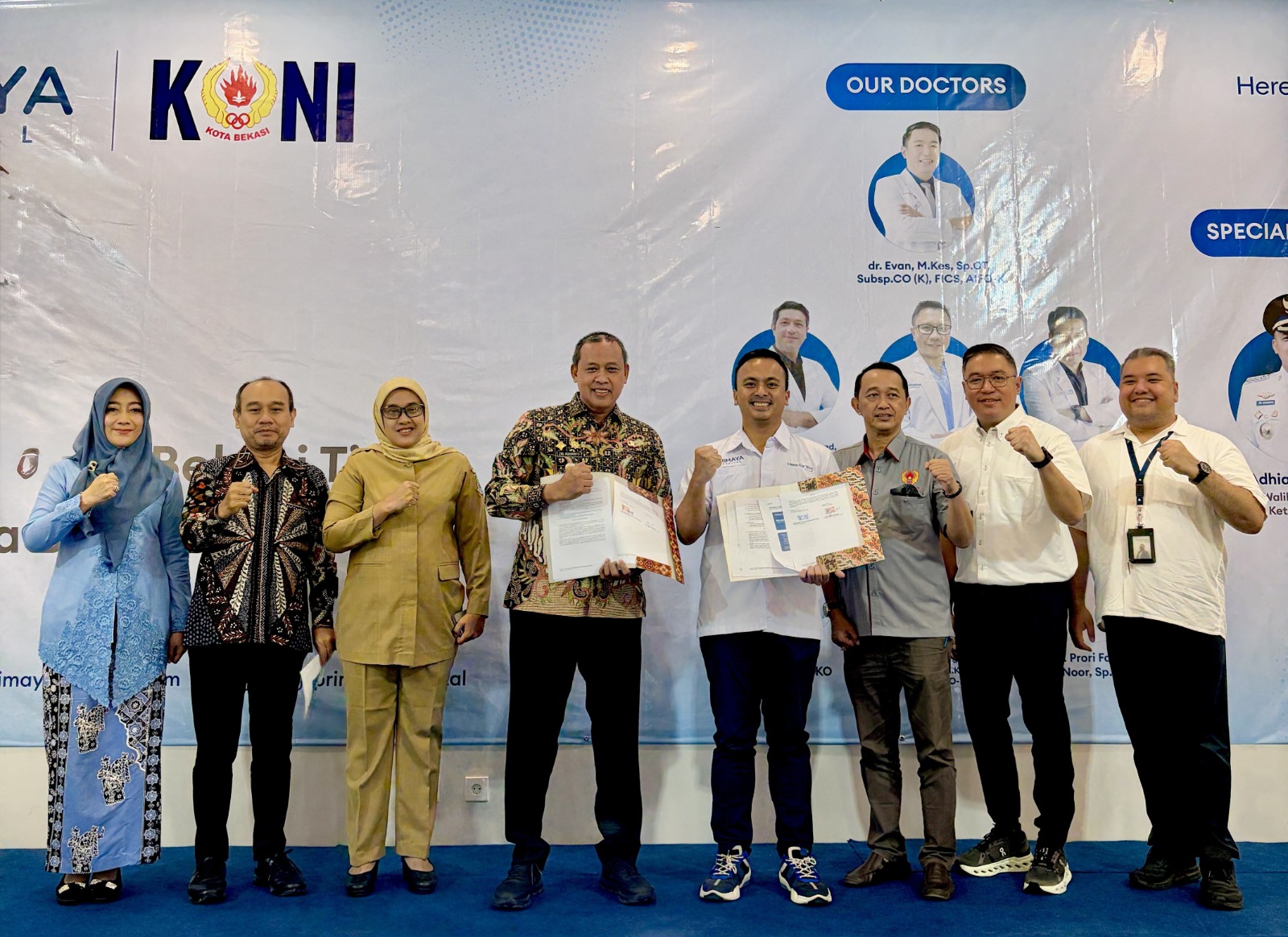 Primaya Hospital Bekasi Timur Resmi Jadi Official Medical Partner PORPROV Jabar XV 2026