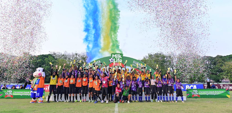 MilkLife Soccer Challenge Seri 1 2025/2026 Sukses Digelar, SDN Kalirungkut I/264 Kawin Gelar!