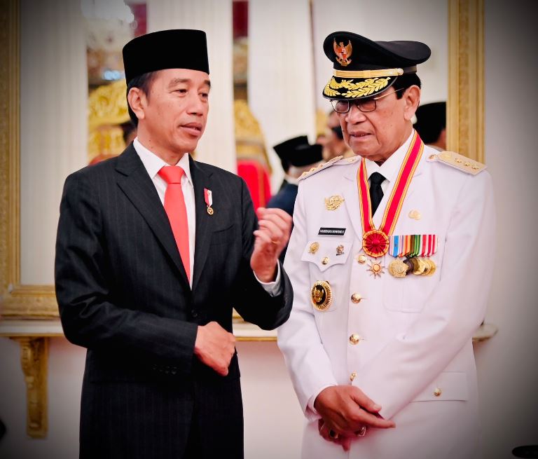 Jokowi Lantik Sultan HB X untuk Periode Kelima 