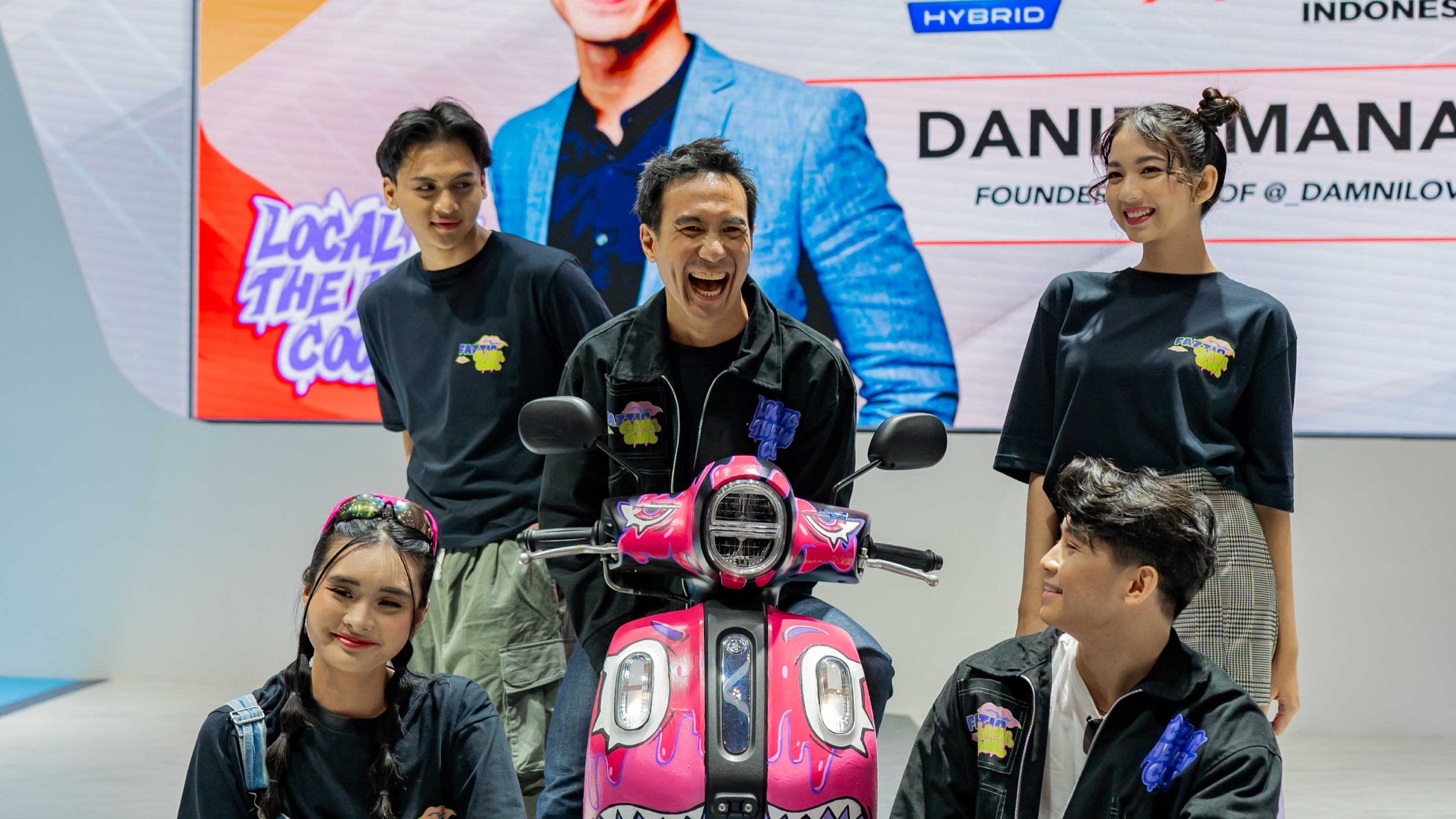 Gandeng Daniel Mananta, Yamaha Gelar Modifikasi Fazzio GGWP 