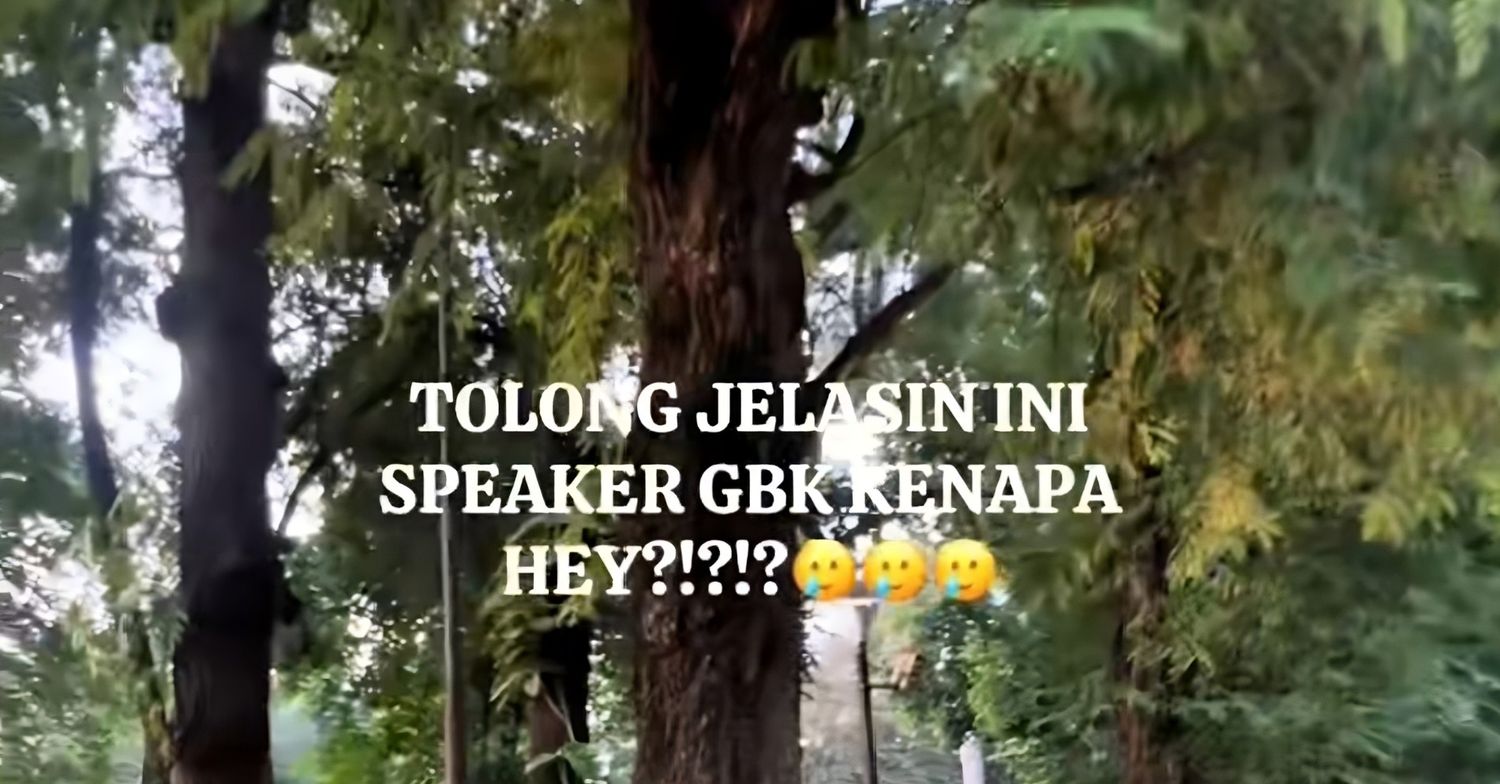 Manajemen GBK Minta Maaf usai Speaker Keluarkan Suara Tak Pantas, Human Error Jadi Penyebab.