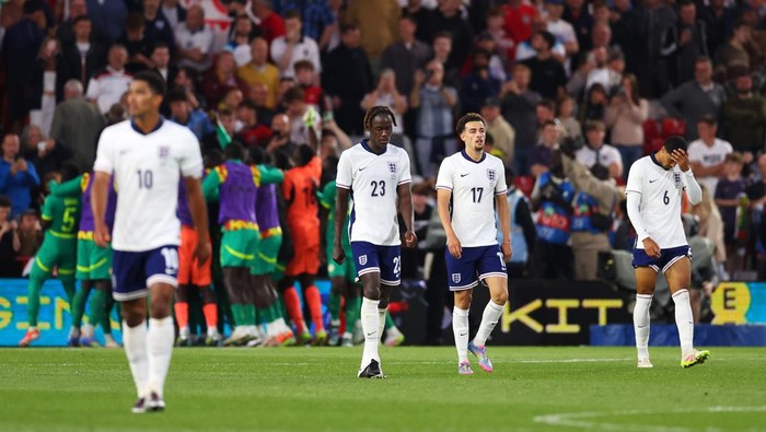 Rating Pemain Inggris Pasca Ditekuk Senegal 1-3, Belakang Merah Semua!