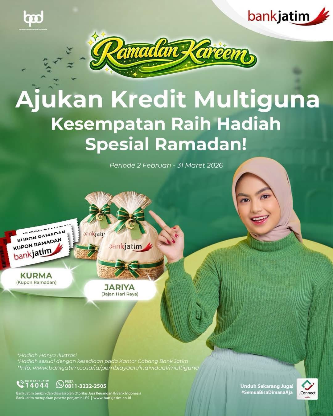 Ramadan 1447  H, Bank Jatim Siapkan Paket Program Spesial Nasabah