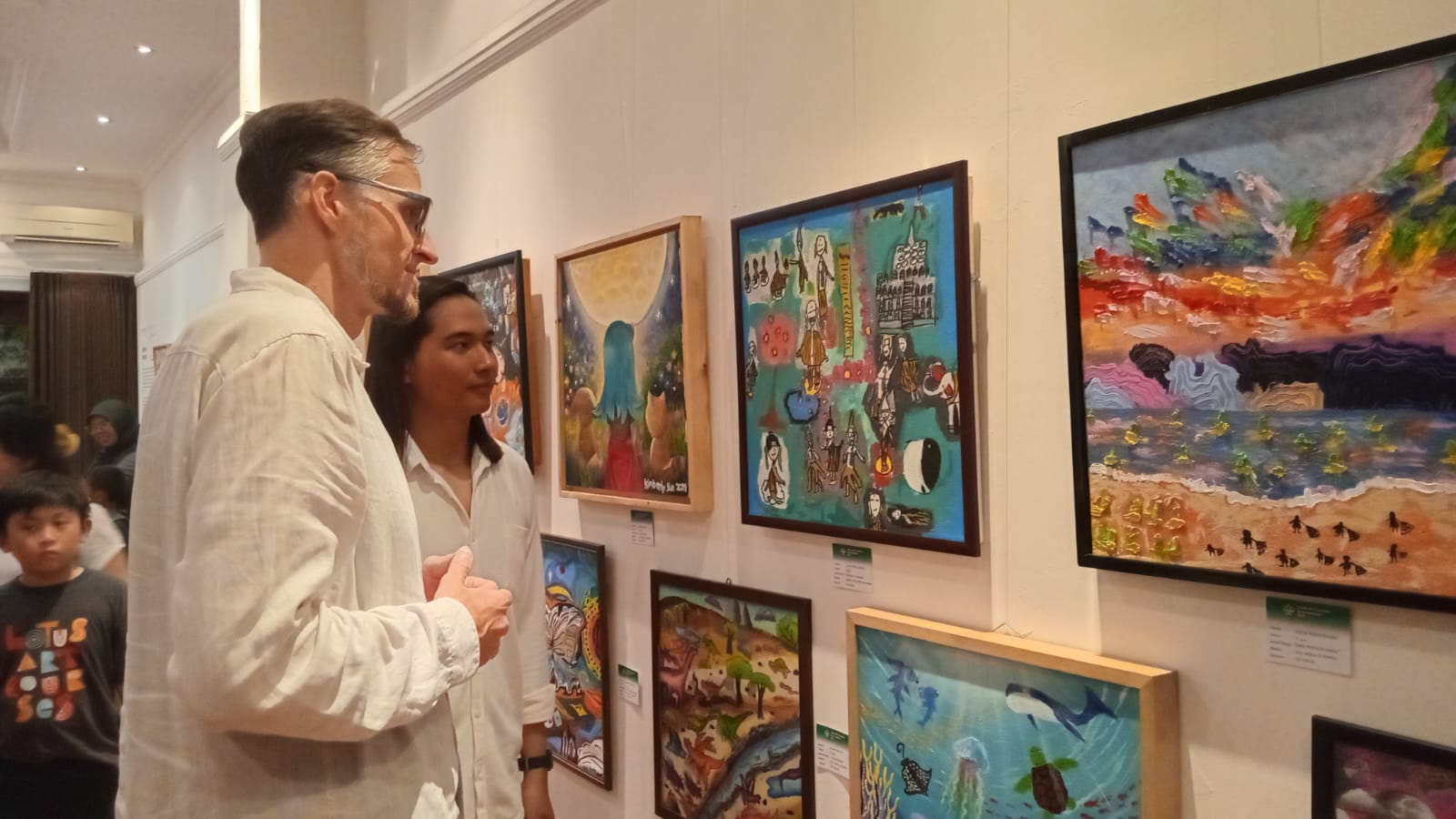 Lotus Art Courses Festa Exhibition 2025, Tampilkan 44 Karya Seni Anak Berbakat