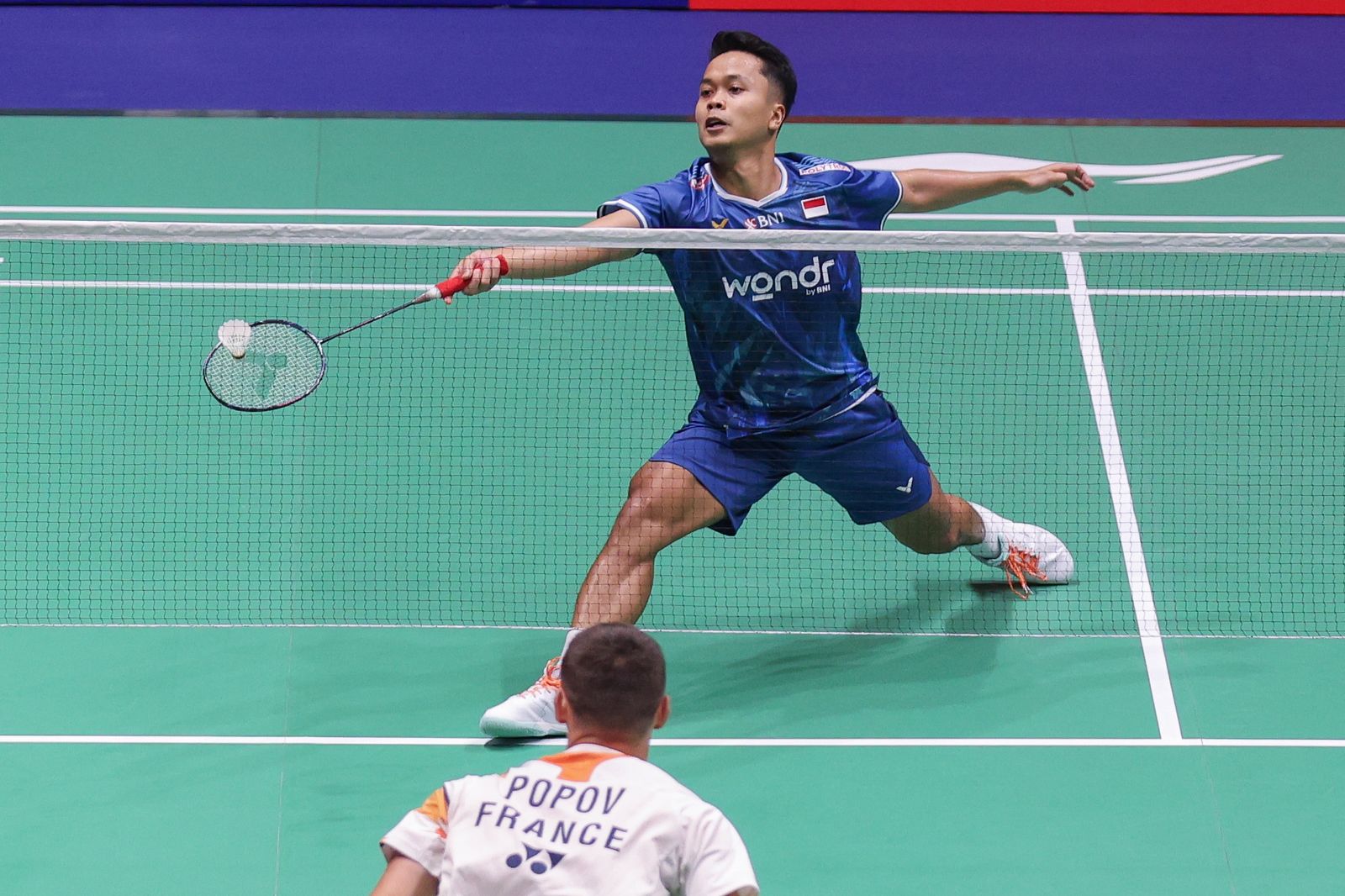 Hongkong Open 2025: Ginting Kembali Tumbang dari Popov di Babak Pertama