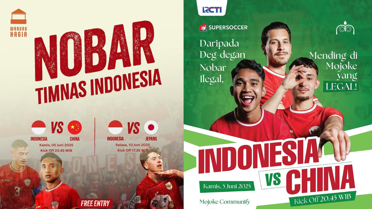 9 Lokasi Nobar Timnas Indonesia vs China di Bogor, Warga Ayo Merapat