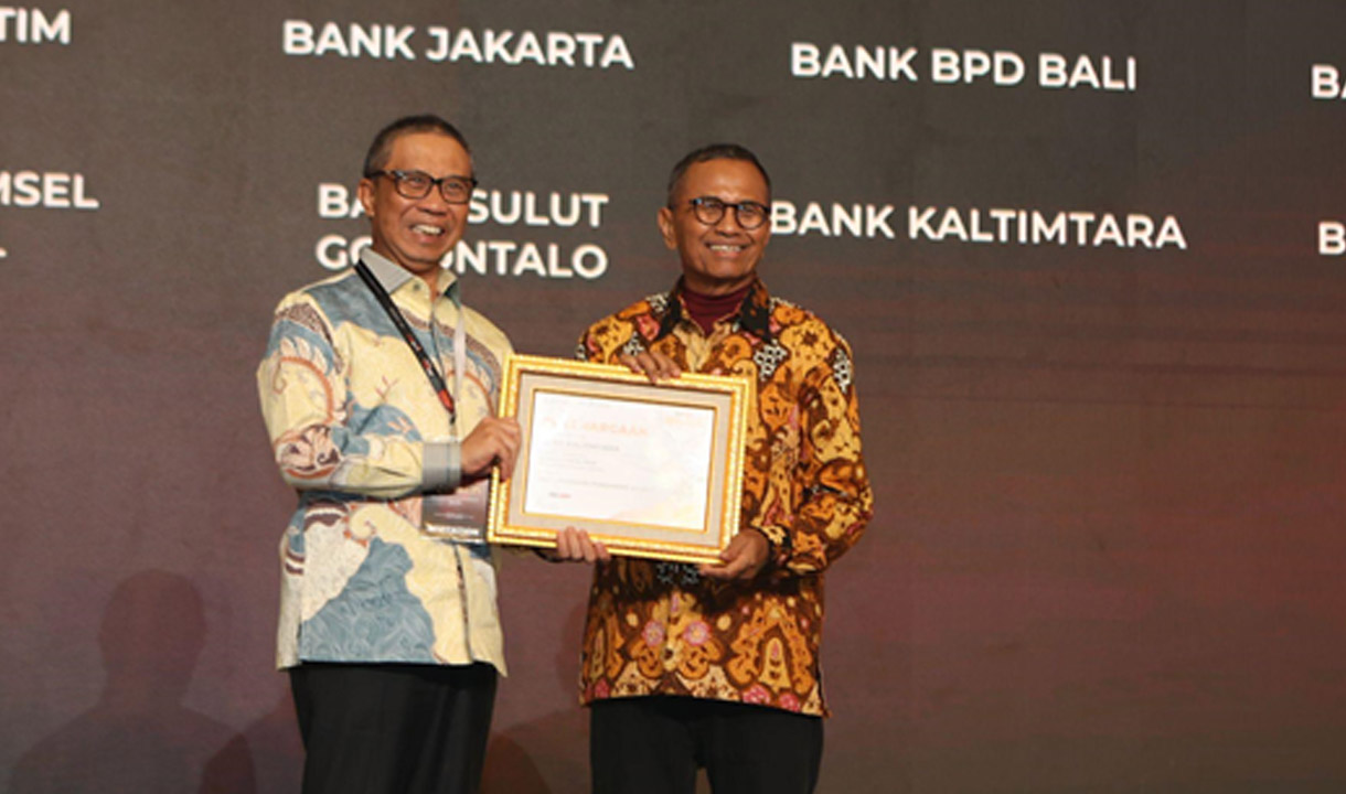 Bank Kaltim Kaltara Dapat Disway Awards, Dirut: Kami Komit Memperkuat Digitalisasi dan Majukan UMKM