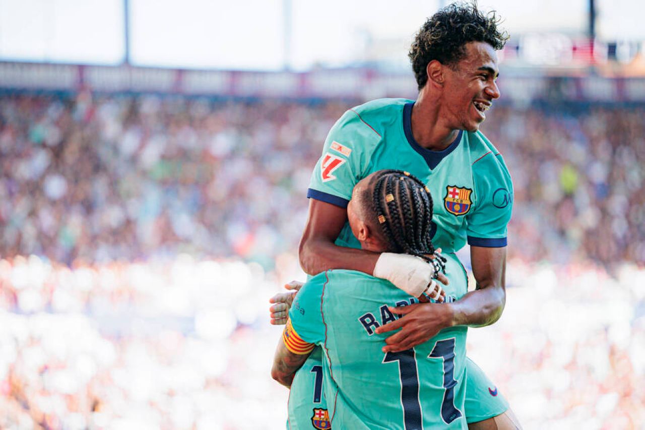 Rating Pemain Barcelona yang Hajar Levante 4-2, Yamal-Raphinha Sangar!