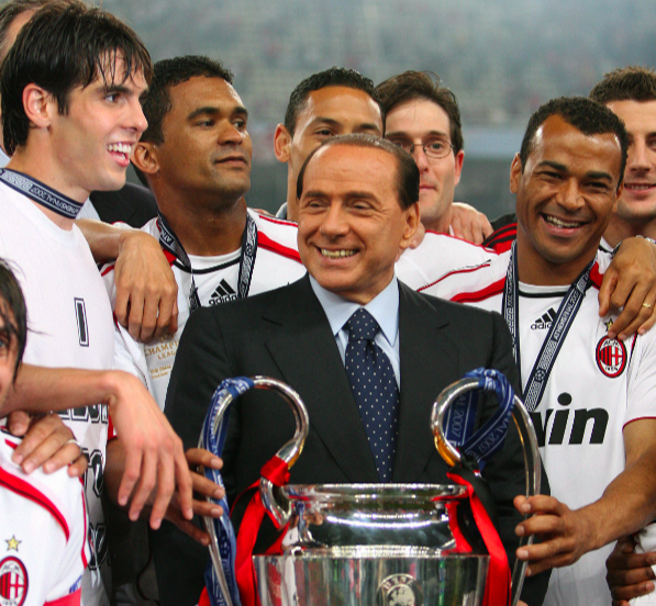 PM Italia Silvio Berlusconi Meninggal Dunia, Mantan Bos AC Milan Dengan 5 Gelar Liga Champions