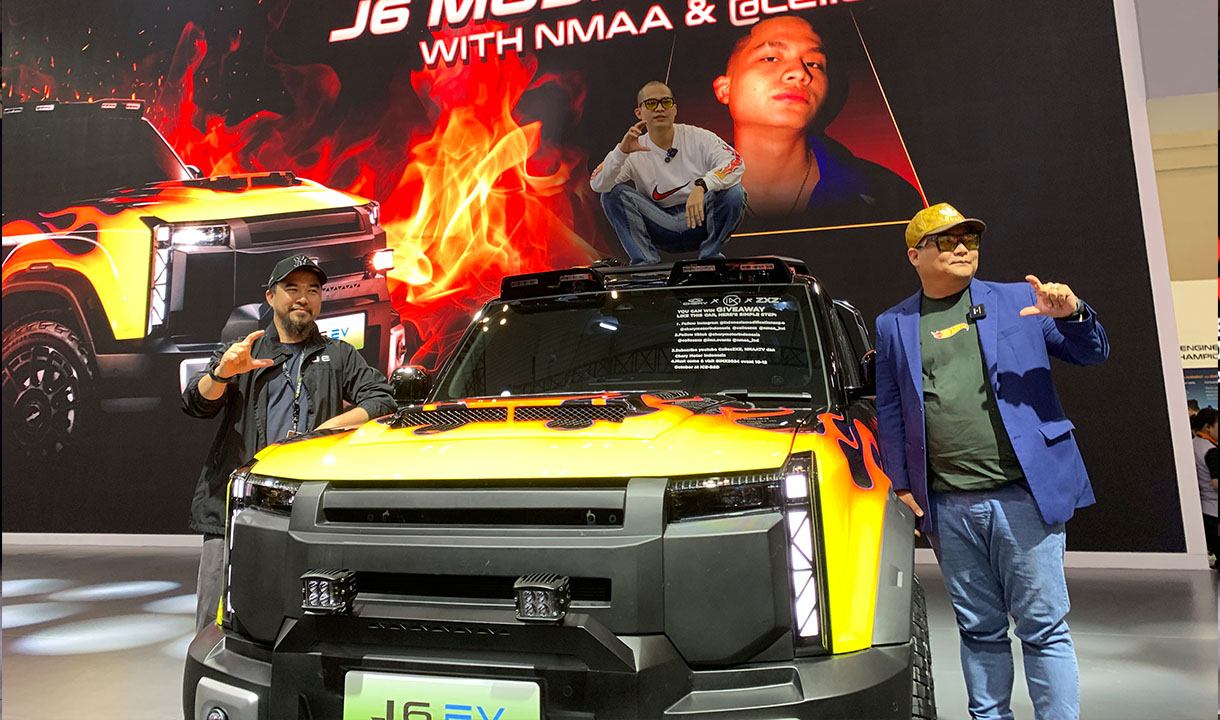 Chery J6 Modifikasi Cellos, Siapkan Satu Unit Display untuk Super Giveaway di IMX 2025