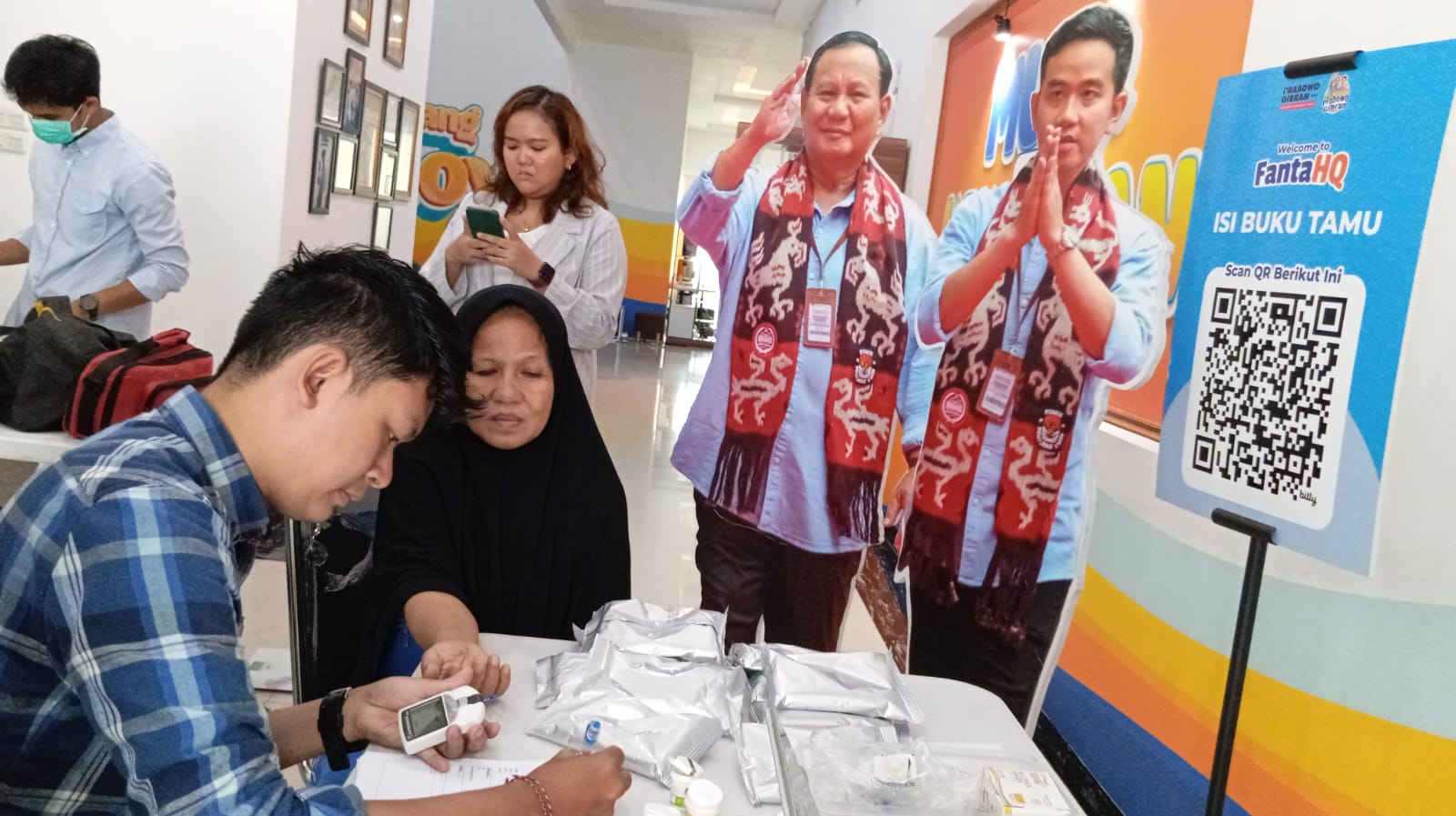 Wujudkan Program Prabowo-Gibran, TKN Fanta Gelar Tes Kesehatan Gratis Untuk Masyarakat 