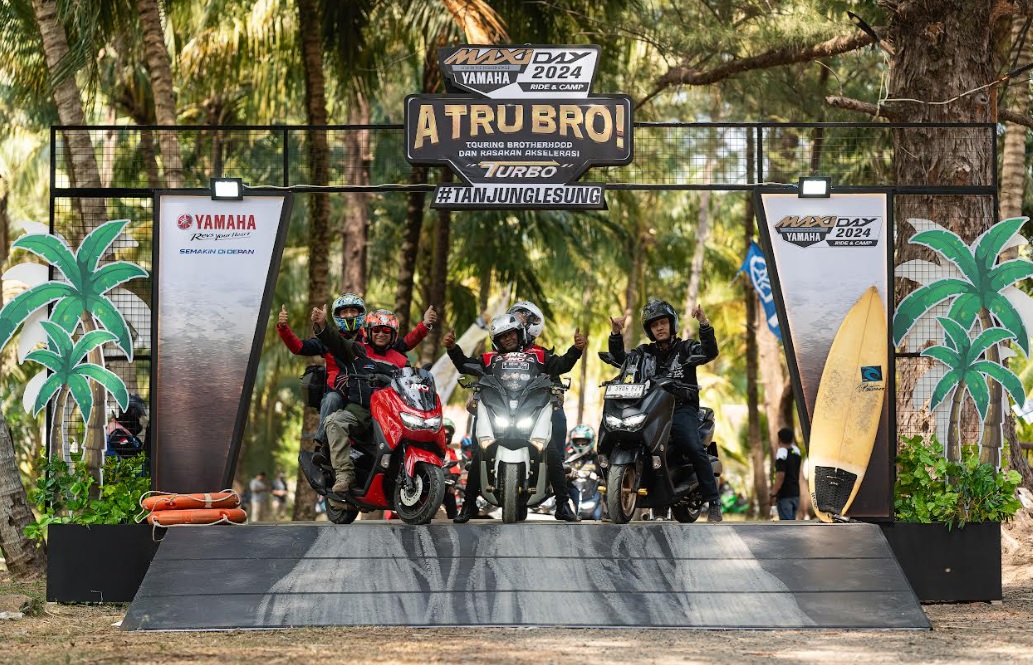 Pertama Digelar di Banten, Maxi Yamaha Day 2024 Dihadiri Ratusan Bikers