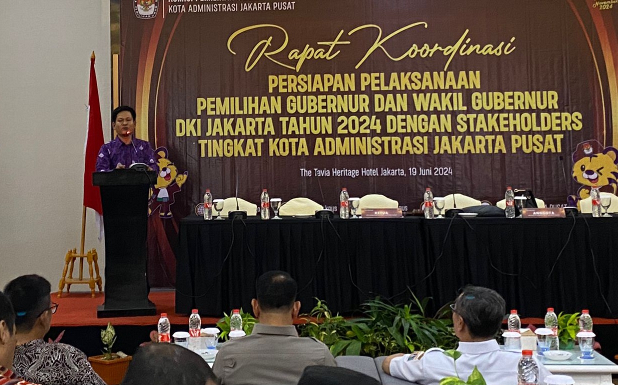 KPU Jakarta Pusat Petakan TPS Rawan Banjir saat Pilkada 2024