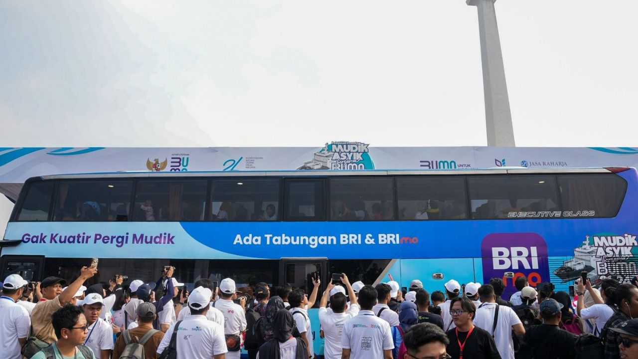 BRI Hadirkan Mudik Gratis 2025 untuk 8.482 Warga, Ini rutenya! 