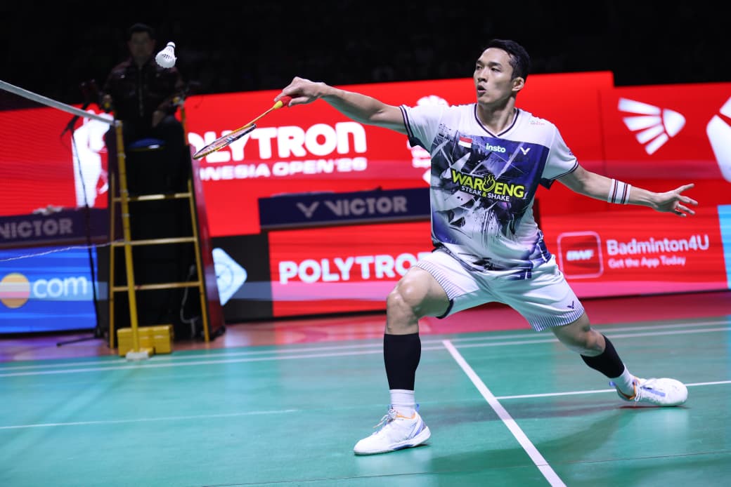 Cetak Sejarah! Jonatan Christie Tembus Final Indonesia Open Pertama Kalinya