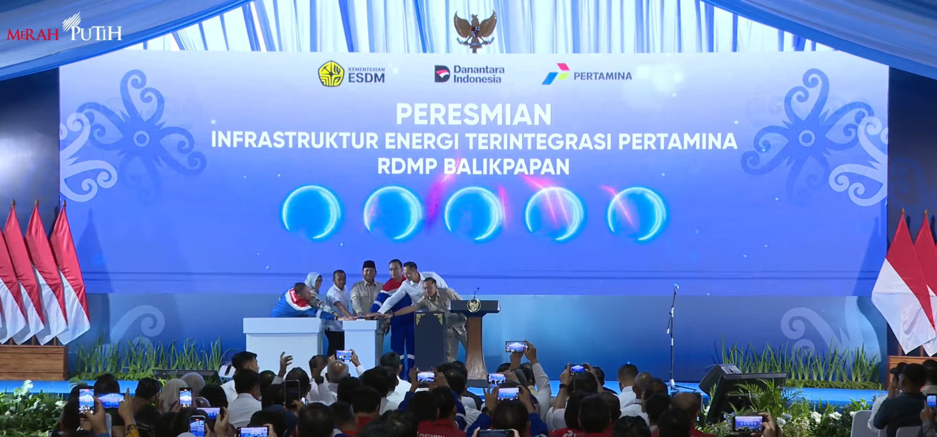 Prabowo Resmikan RDMP Balikpapan, Investasi Senilai Rp123 Triliun