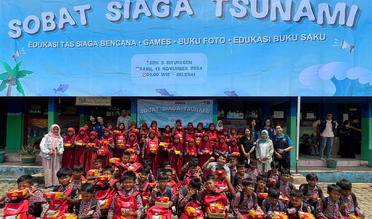 Maccaferri Edukasi Siaga Bencana, Gandeng UMN, Gugus Mitigasi Lebak Selatan dan FPRB Situregen