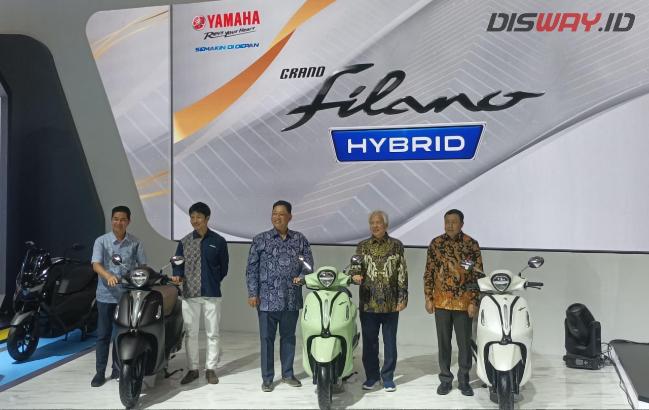 IMOS 2024: Yamaha Rilis 3 Warna Baru Grand Filano Hybrid