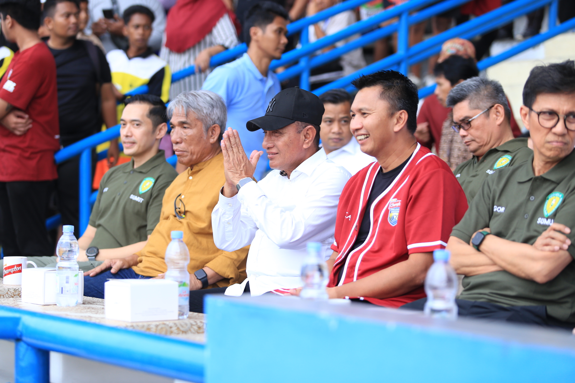 Ketemu Azrul Ananda, Gubernur Edy Rahmayadi: Ngurusi Persebaya dan Bonek Kalau Tak Ada Dia Kacau