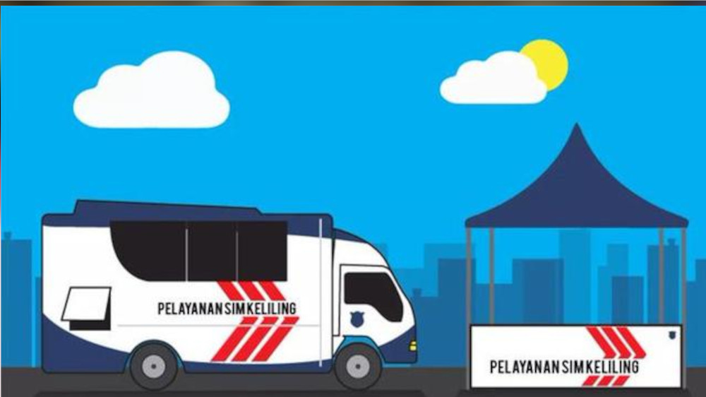 Lokasi Layanan SIM Keliling di Tangerang Selatan Hari Ini, Sabtu 16 April 2022