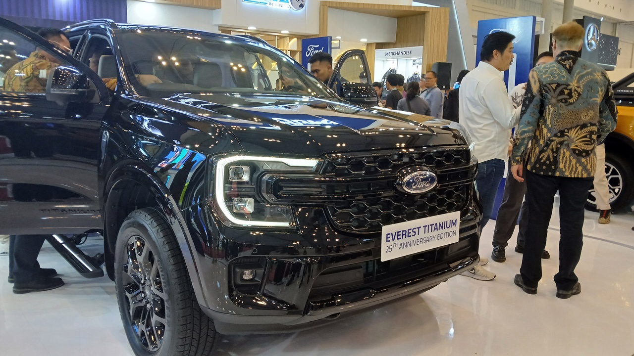 Rayakan 25 Tahun Kehadirannya di Indonesia, Ford Luncurkan Next-Gen Ford Everest Titanium