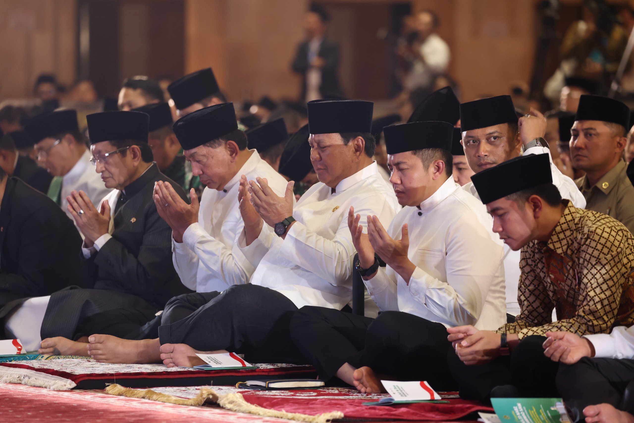 Prabowo Hadiri Peringatan Maulid Nabi Muhammad SAW di Masjid Istiqlal