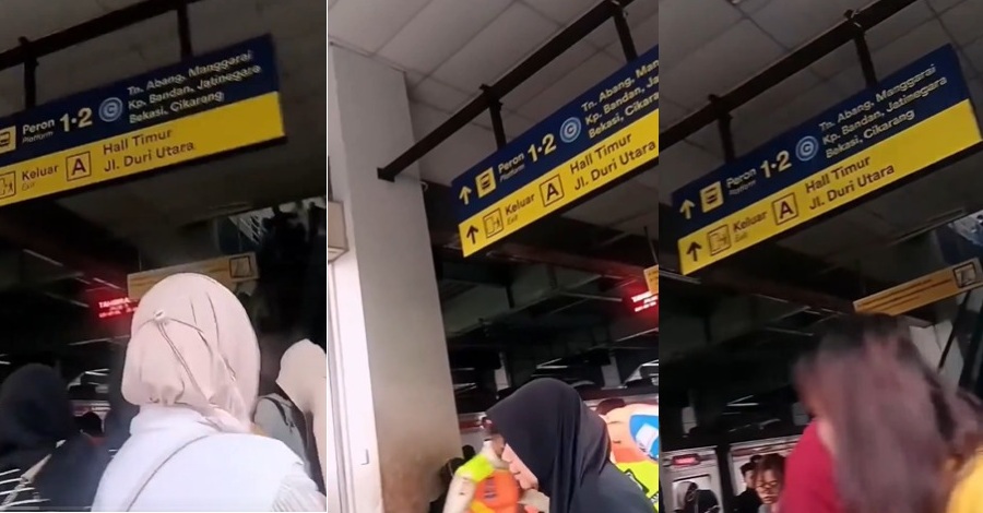 Nah Lho! Eskalator Stasiun Duri Tiba-Tiba Berbalik Arah, Belasan Penumpang Luka-Luka