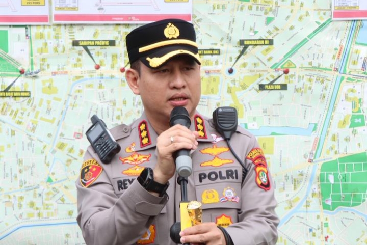 Tanpa Bawa Senpi, 1.659 Personel Gabungan Siaga Amankan Aksi Buruh di Jakarta Hari Ini