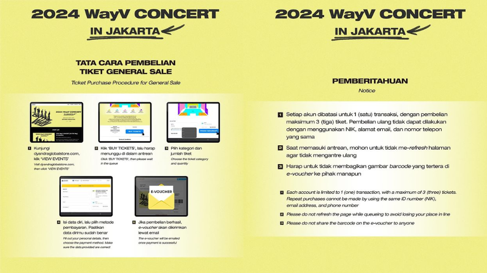 Hari Ini! Link dan Cara Beli Tiket Konser WayV di Tennis Indoor Senayan, Dibuka Pukul 12.00 WIB