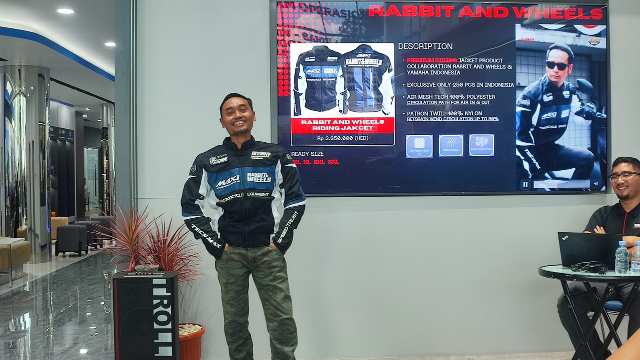 Edisi Terbatas! Apparel Eksklusif Yamaha Siap Lengkapi Gaya Berkendara