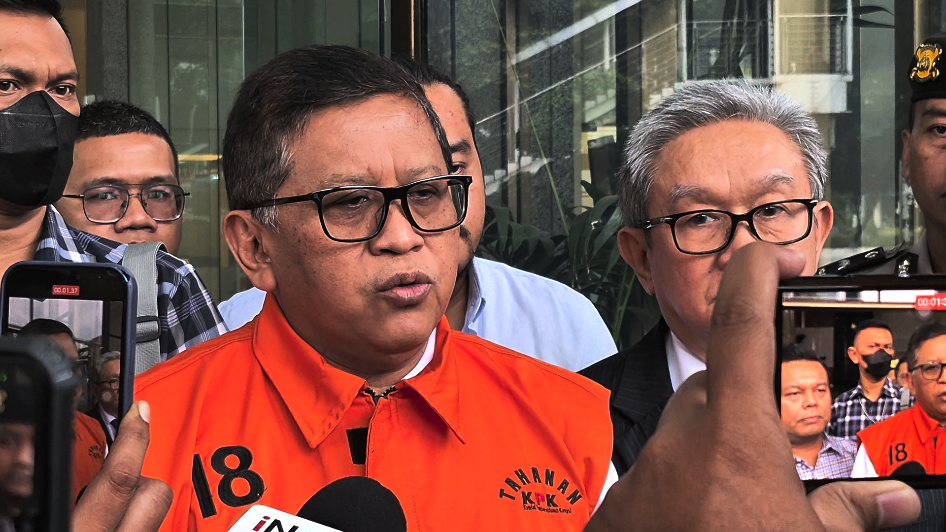 Hasto Kaget Disebut sebagai Aktor Intelektual Kaburnya Harun Masiku